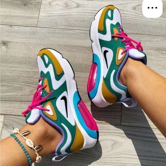 Nike AirMax 200 Mystic Green Sz 7 - Picture 8 of 9